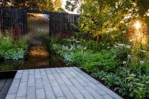 Ian Barker Gardens_Melbourne International Flower & Garden Show 2016_Erik Holt Photography_Black Mirror Water Feature