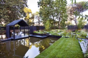 Ian Barker Gardens_Melbourne International Flower & Garden Show 2016_Sally Plottel Photography_Boathouse and Garden