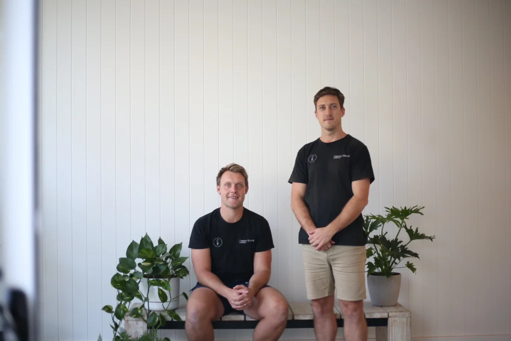 Greener Visions Landscapes Directors - Jayden Weatherly and Daniel Henderson.